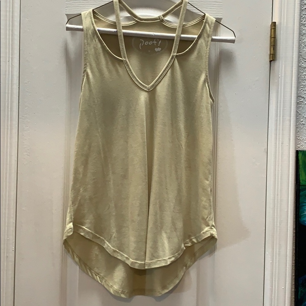 Green high low tank